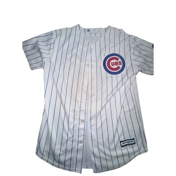 MLB Cubs Youth Jersey 27 Addison Russell Large Majestic (J20) - Picture 3 of 4
